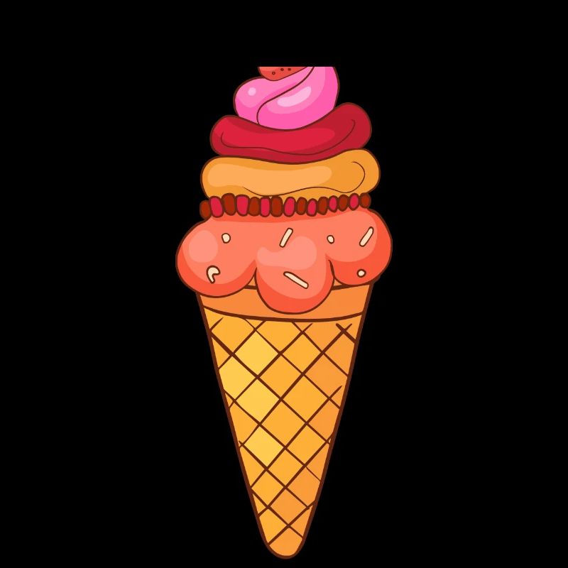 Eis Speiseeis Eiskrem Eiscreme Kugeleis Eisbecher