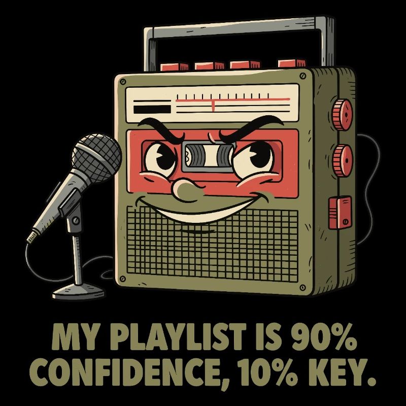 90% self-confidence, 10% tonality