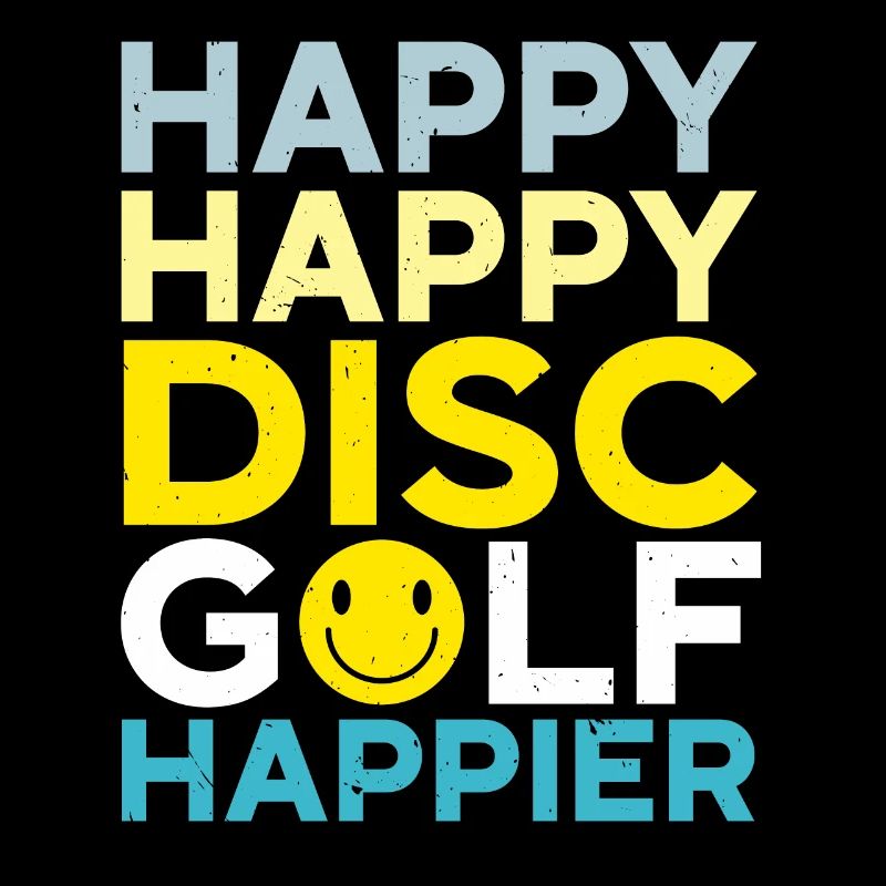 Happy Happy Disc Golf Happier Freizeit-Werfer