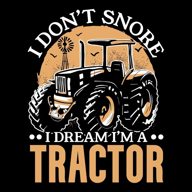 I don't snore, I dream that I'm a trak
