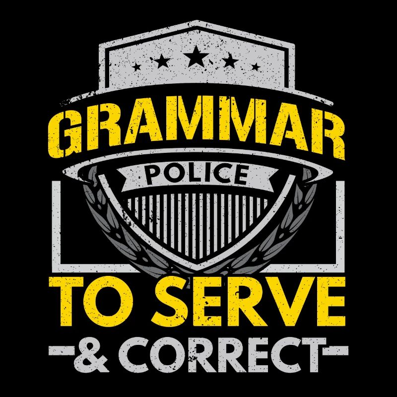 Police grammaticale pour servir et corriger Eng