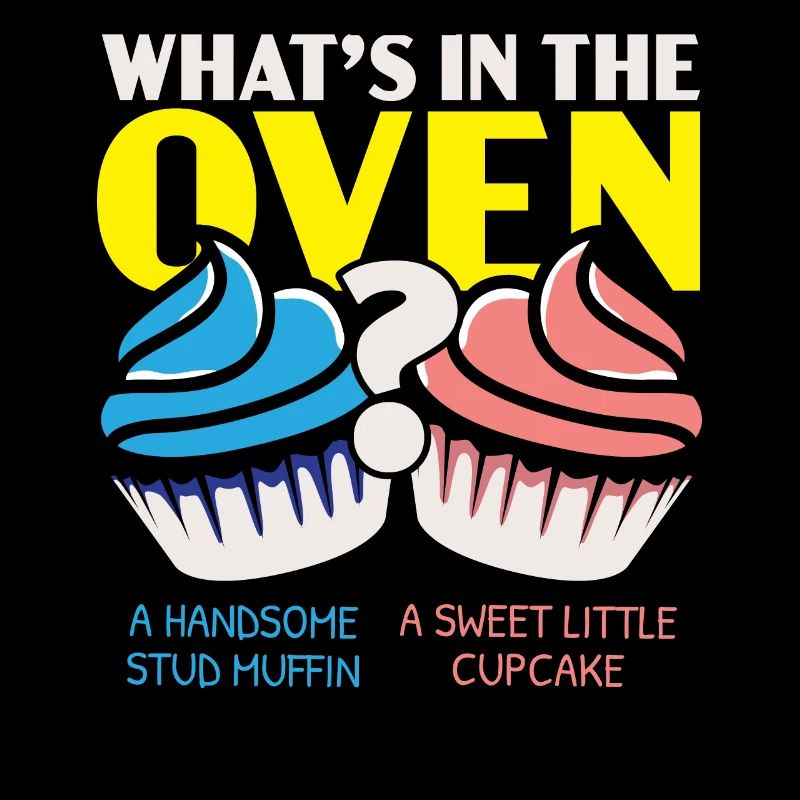 Was ist im Backofen Muffin oder Cupcake Baby-Ankün
