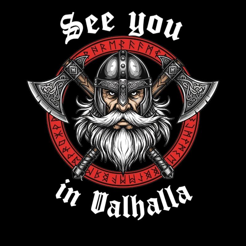 Logo des haches vikings Valhalla