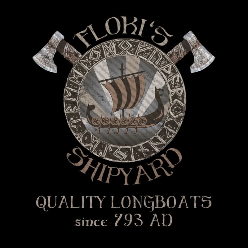 Floki's Shipyard Wikinger Viking Langschiff