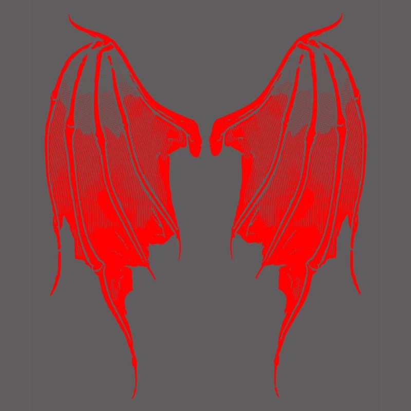 2reborn Devilwings Devil Wings Teufel rot