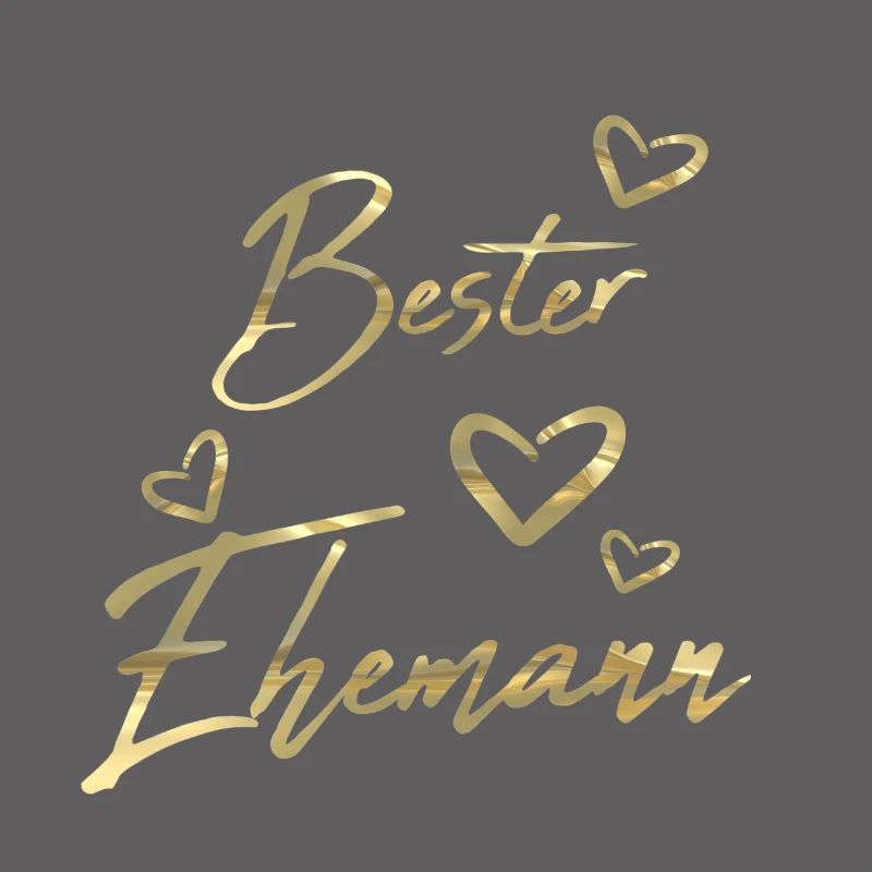 Bester Ehemann Gold