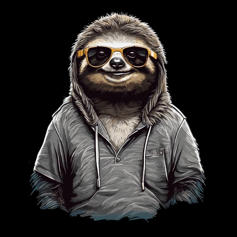 Urban Sloth - Cool Sunglasses Design