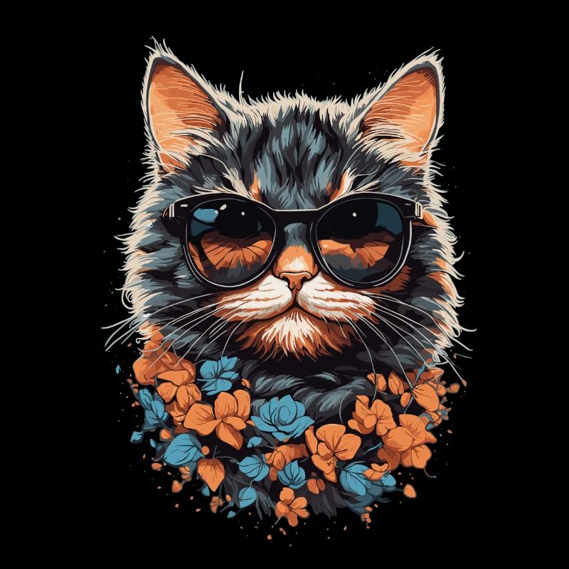 Cool cats maman design élégant avec chat