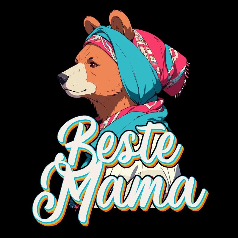 Beste Mama Lustige Muttertag Design Highlights