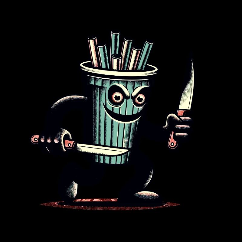 Scary Psycho Drinking Cup Boissons