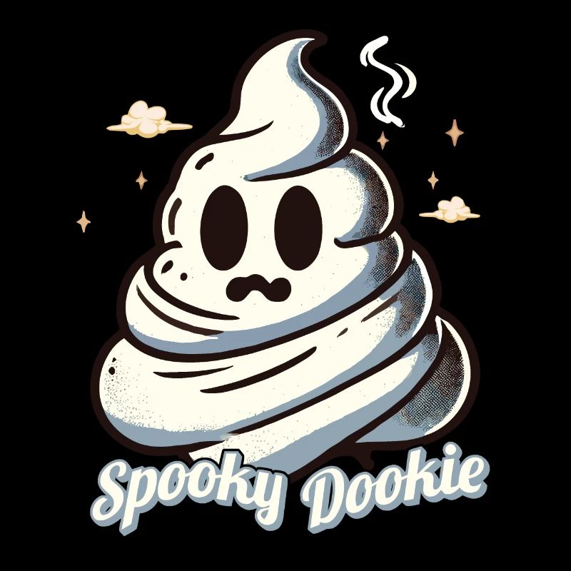 Drôle Effrayant Dookie Caca Pile Fantôme