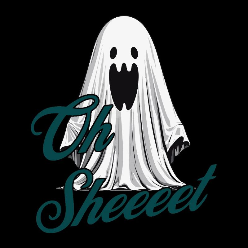 Oh Sheet Ghost Drôle Halloween Fun