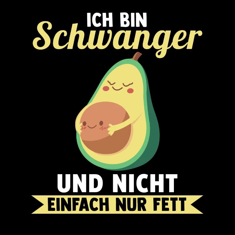 Mutter Schwangerschaft Schwanger Avocado Werdende