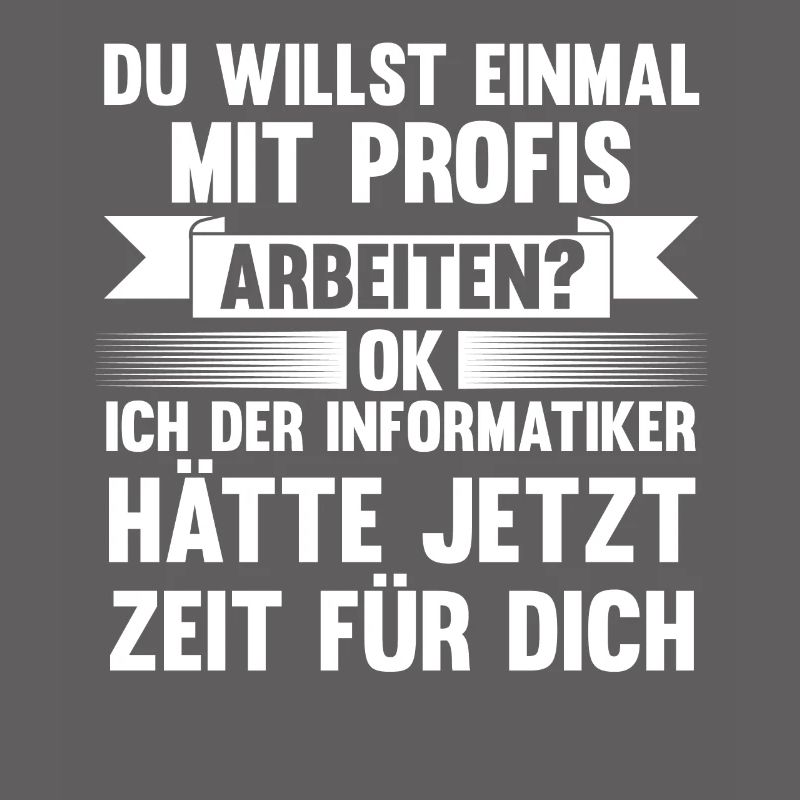 Programmierer IT Fachmann Informatiker Informatik