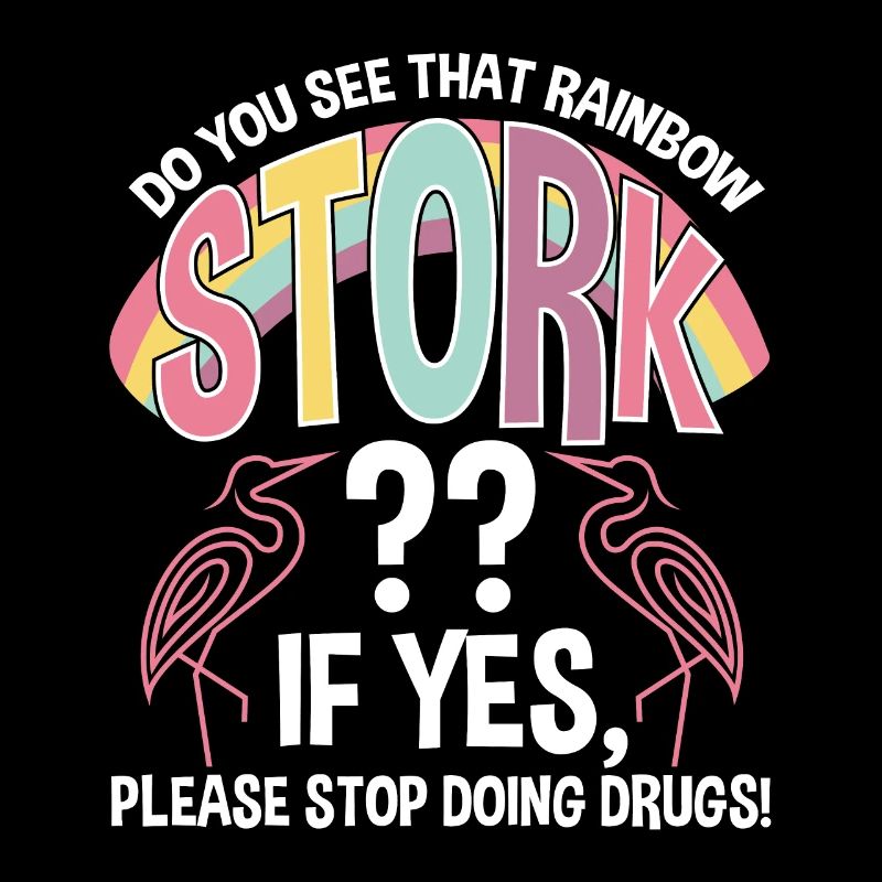 Do You See That Rainbow Stork