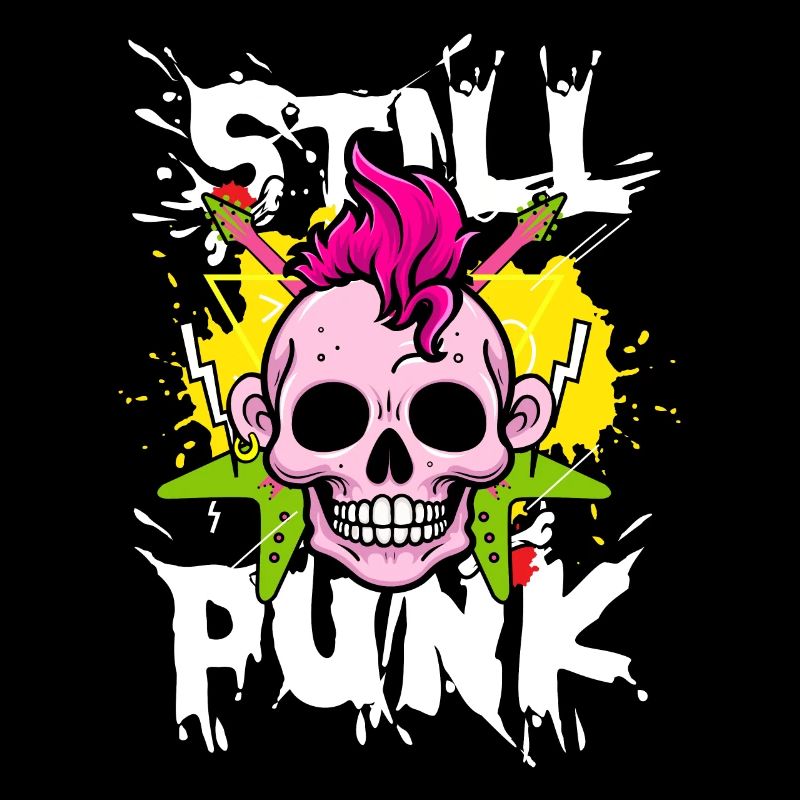 Immer noch Punk | Anti-Establishment-Schädel