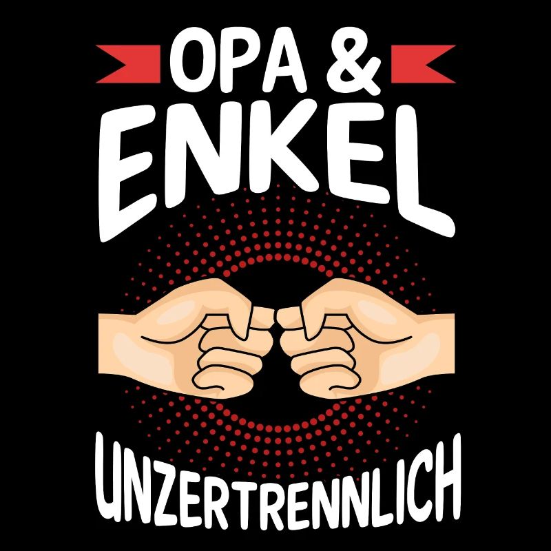 Großvater Opa und Enkel