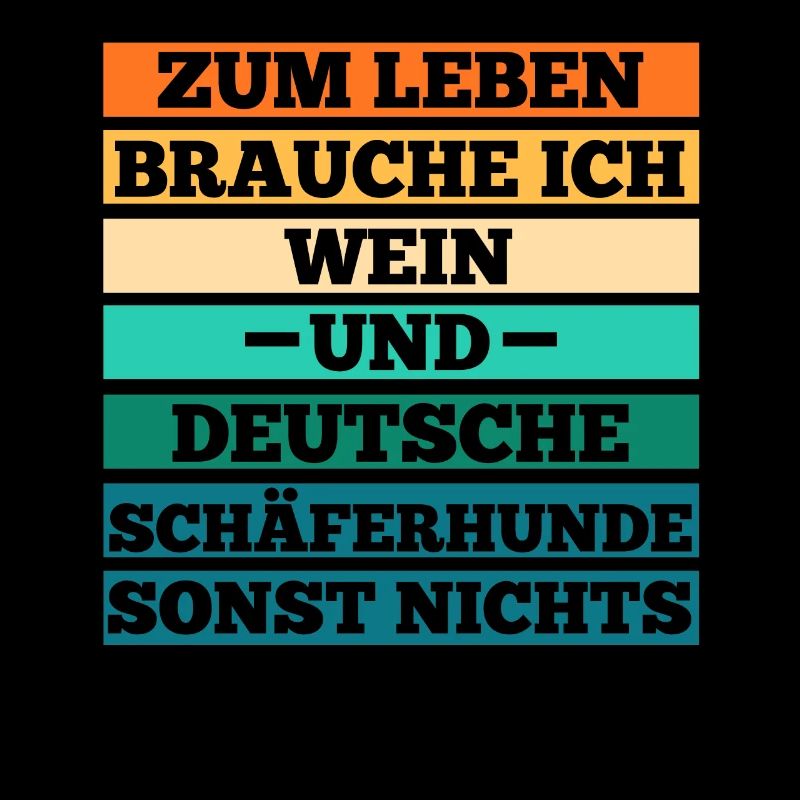 Wein Hund Deutscher Schäferhund