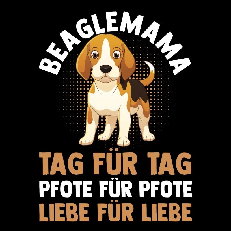 Hund Hundemama Beaglemama Mutter Beagle