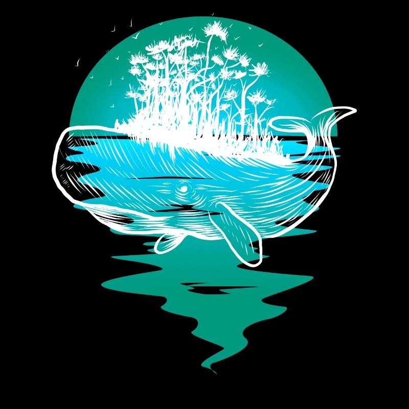whale, ocean, fish, fish, marine mammals