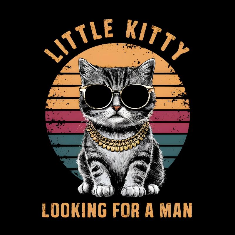 little kitty looking for a man