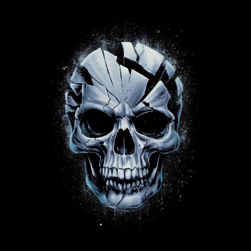 Broken sinister Skull