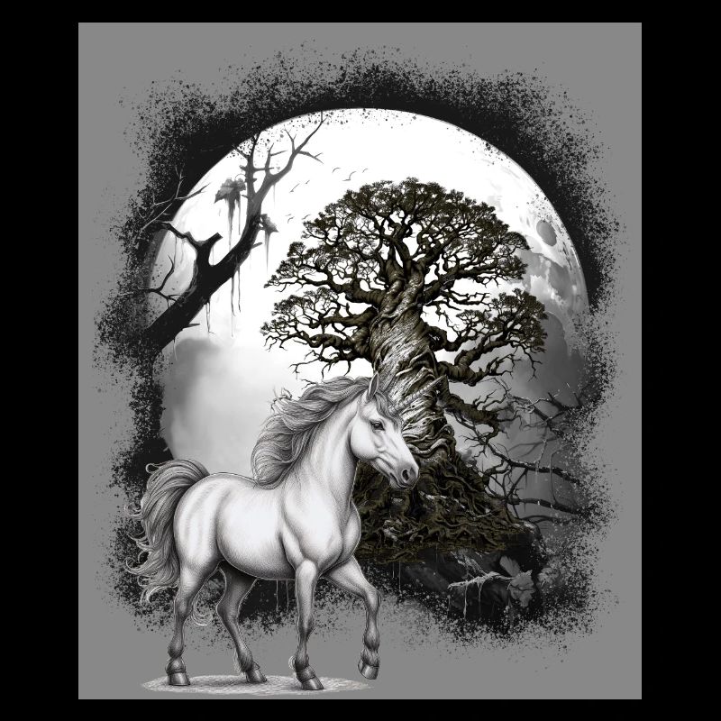Einhorn Einhörner Pferd