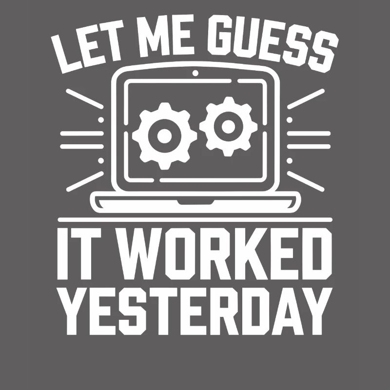 Administrator Support Nerd Computer Tech