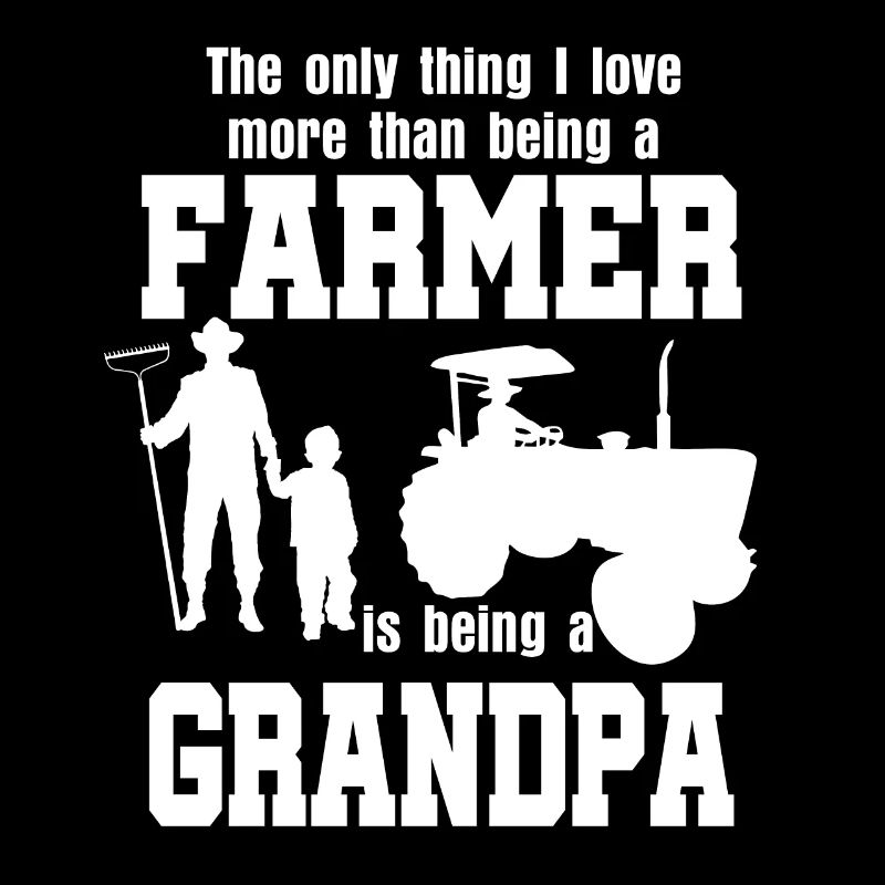Bauer Landwirt Opa