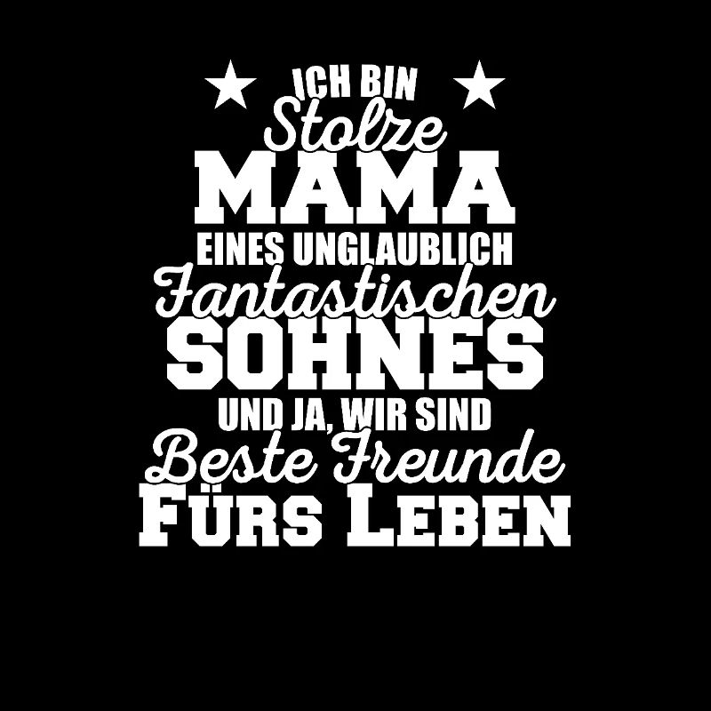 Mama Freundschaft Sohn Geschenk