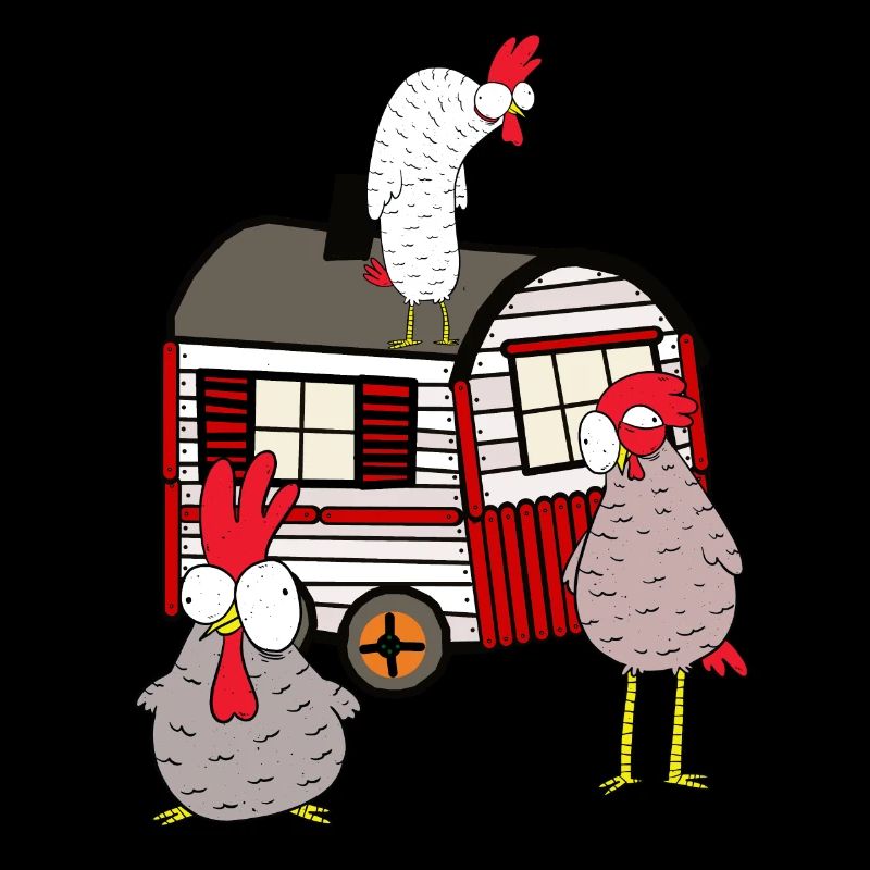 Trailer Chicken coop poultry poultry farm