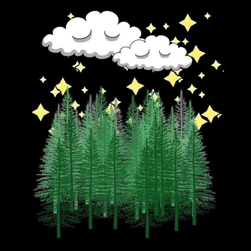 Nature Lovers Starry Sky Nature Night Dream