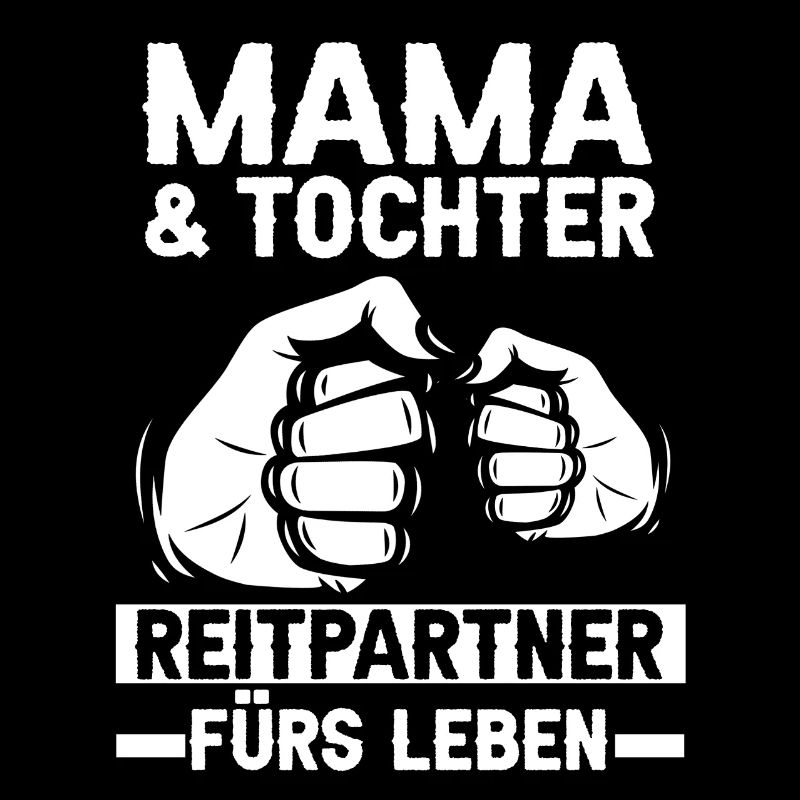 Pferde Mama und Tochter Reiten