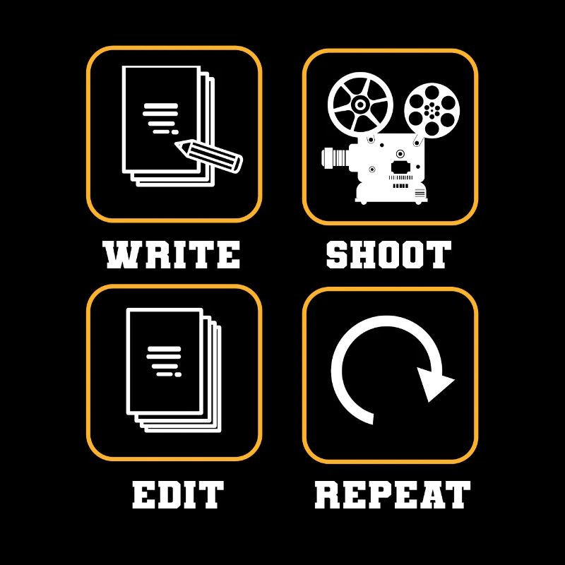 Write Shoot Edit Repeat Filmmaker Director
