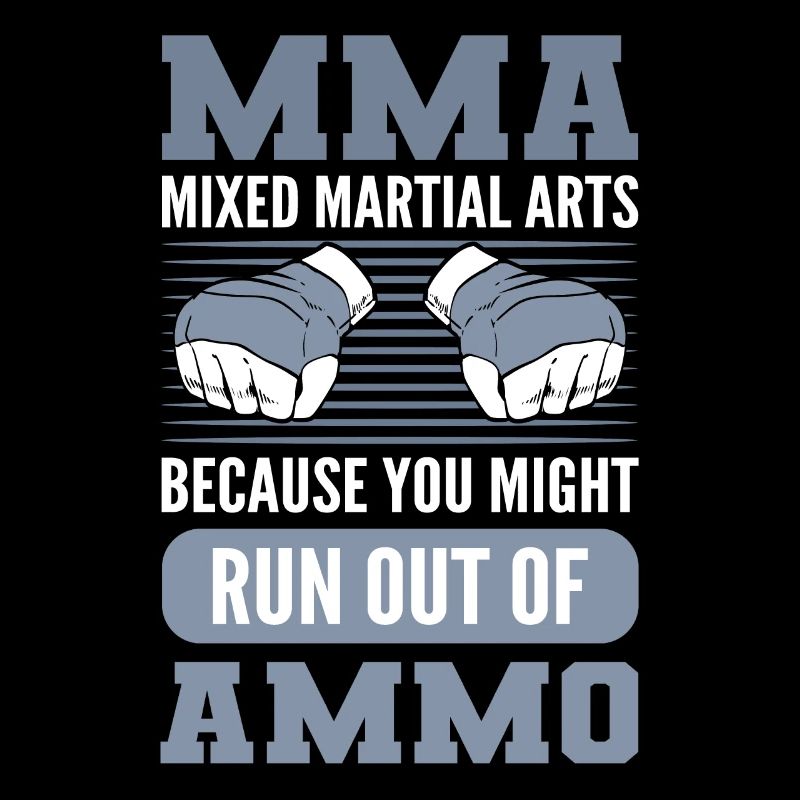 Arts martiaux mixtes MMA parce que vous pourriez manquer