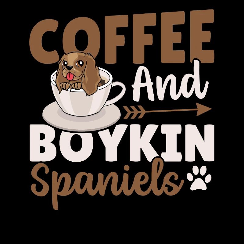 Kaffee und Boykin Spaniels Boykin Spaniel