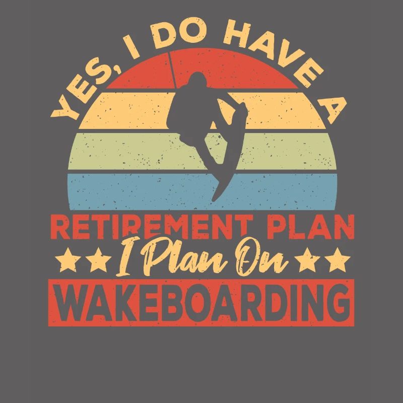 Plan de retraite Wakeboarder Wakeboard