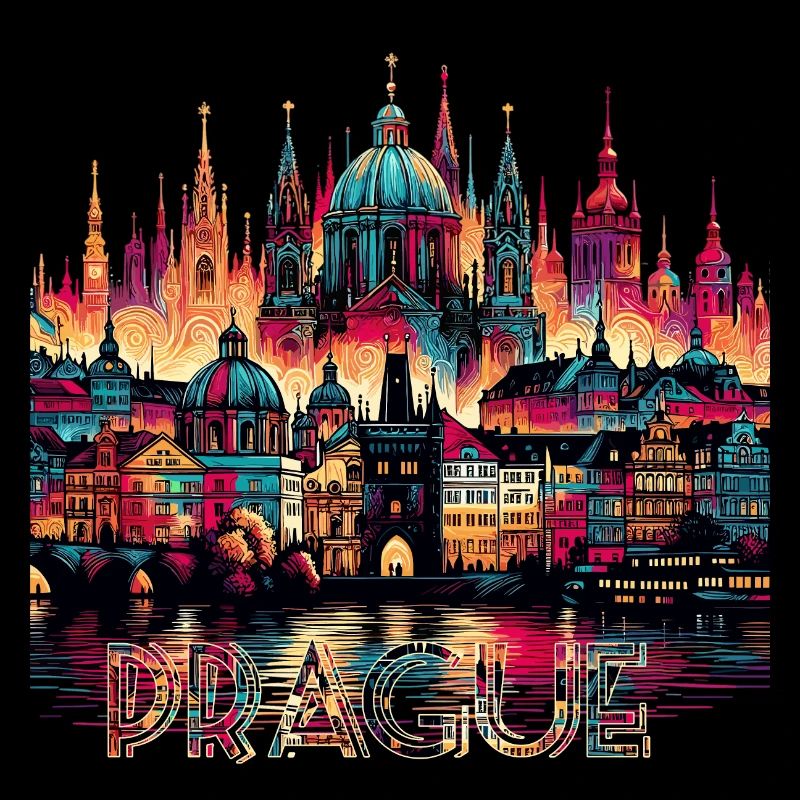 Prague Capitale République tchèque Cadeau