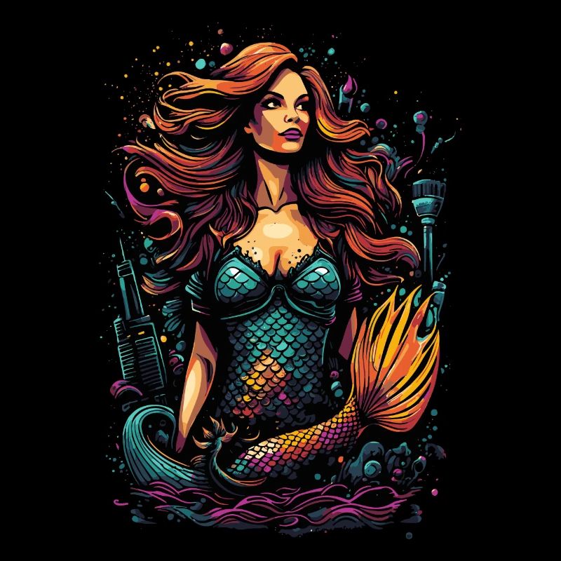 La sirène colorée - une métropole pleine d’imagination
