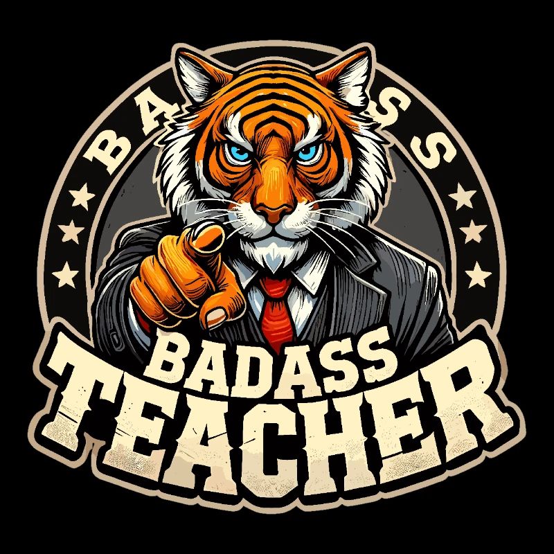 Badass professeur Tiger Strictly Cool cadeau