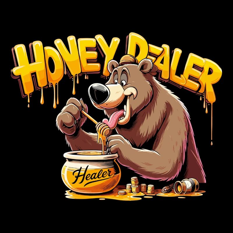 Honey Dealer Beekeeper Beekeeper Bear Gift