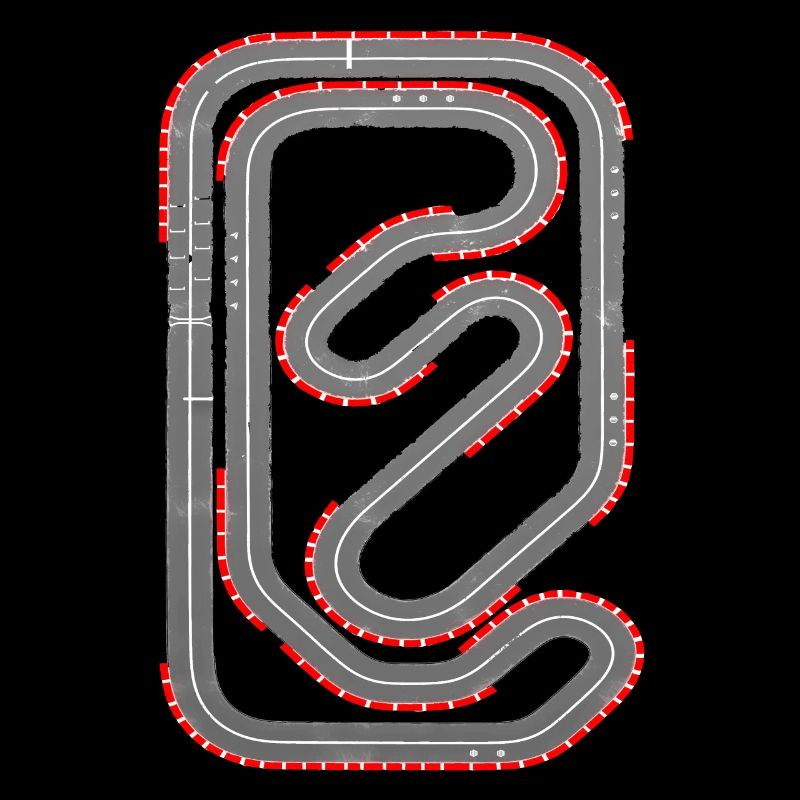Play carpet racetrack massage back