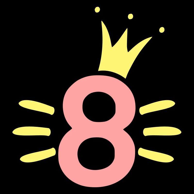 8. Geburtstag Krone