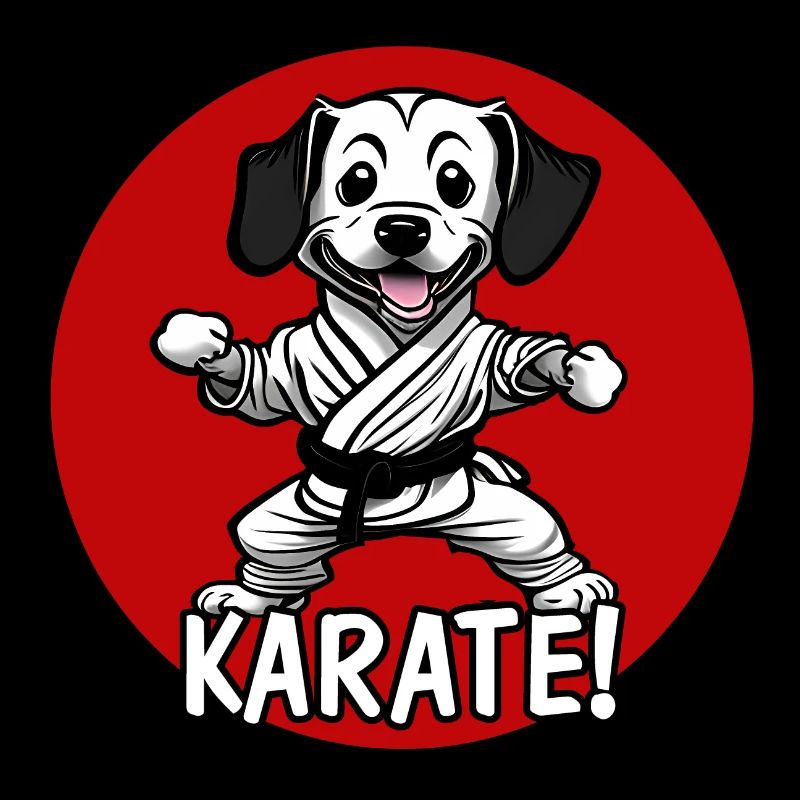 Chien de Karaté