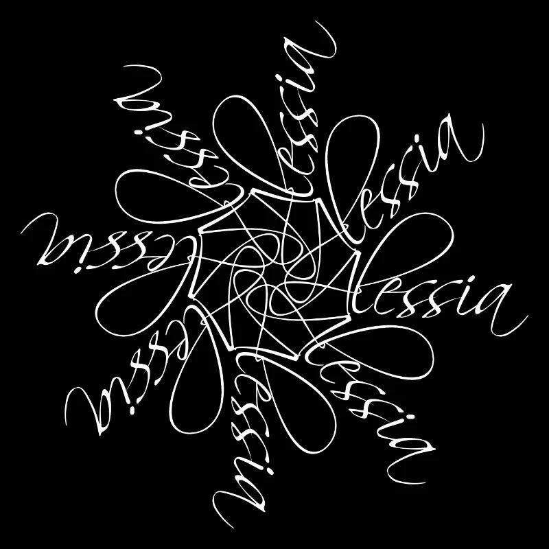 Alessia Name Namensmandala