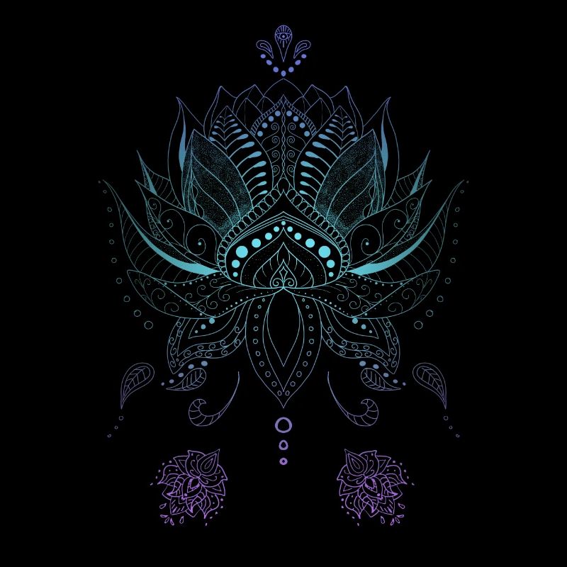 Décorations de mandala style Boho indien