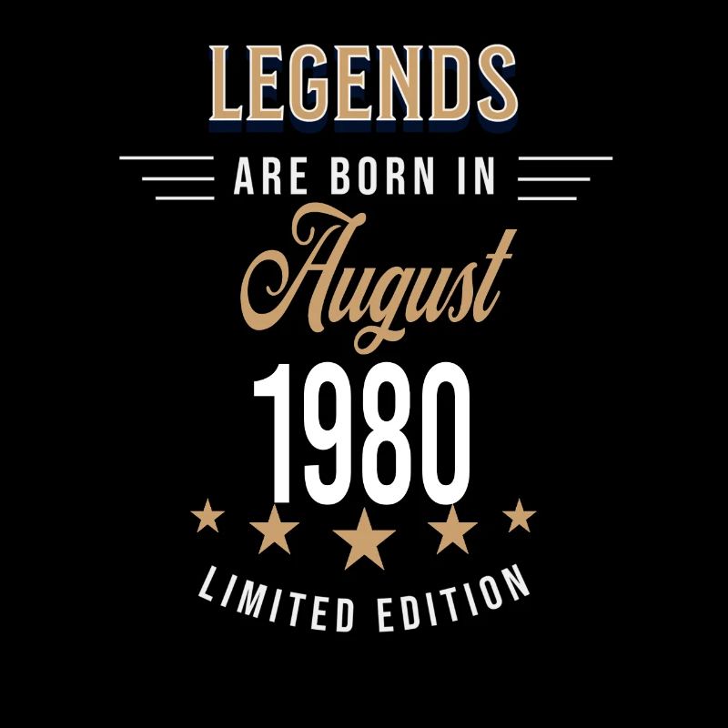 Legends werden im August 1980 geboren