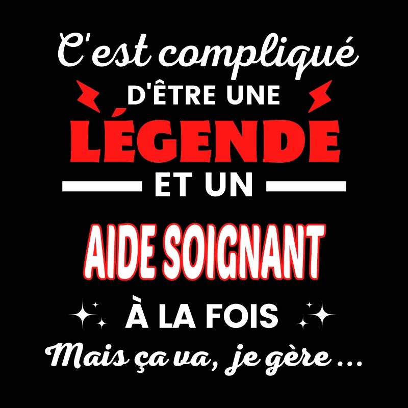 C'est compliqué phrase drôle AIDE SOIGNANT