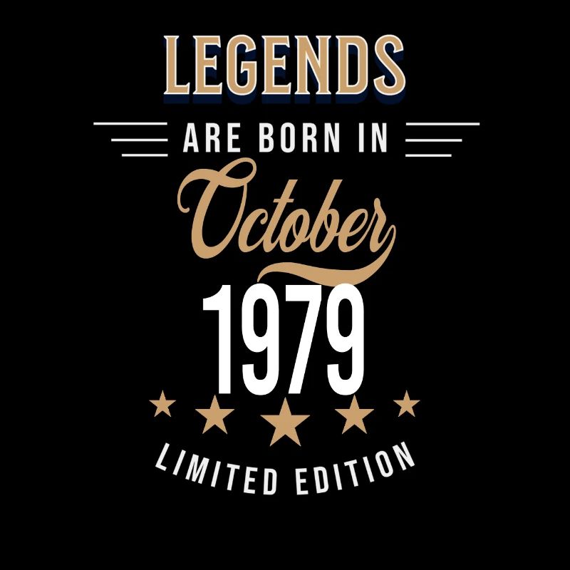 Legends are born in October 1979