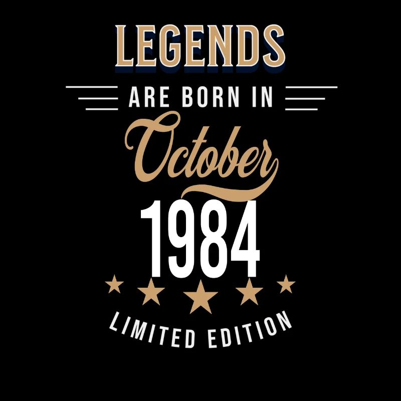 Legends are born in October 1984